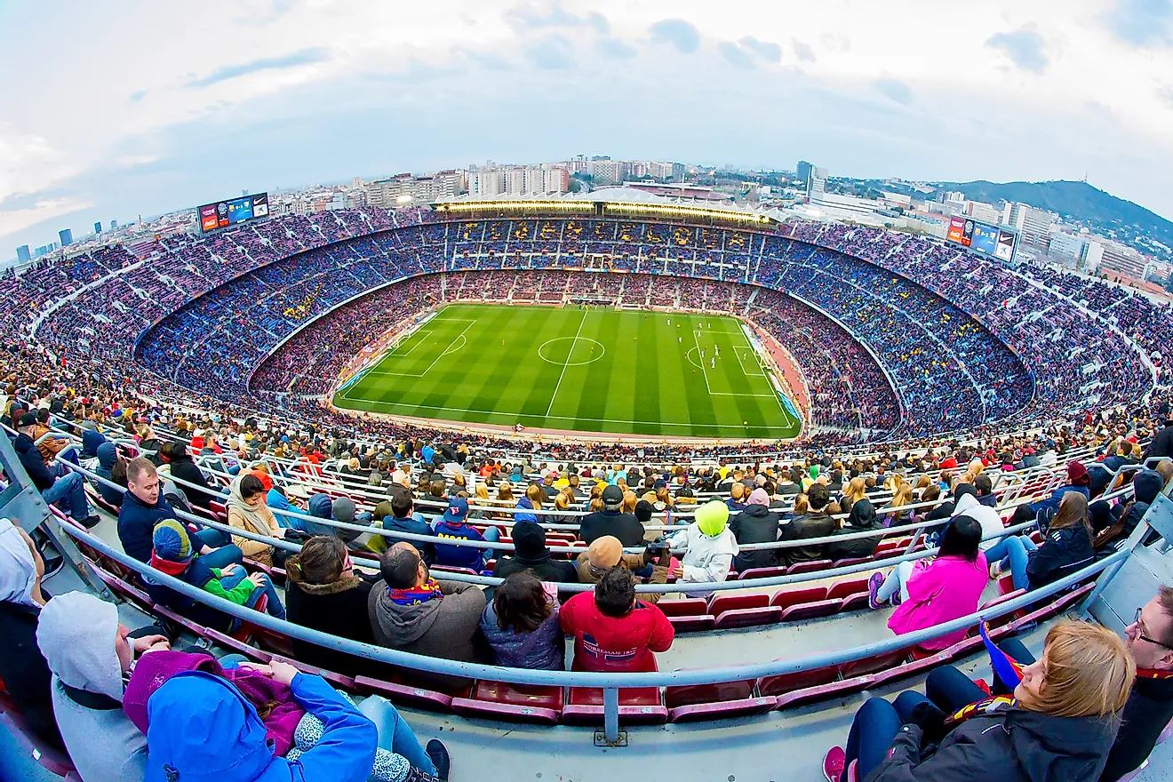 Europe’s Top 10 Largest Sports Stadiums