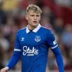 Matchester United Pursue Everton’s Jarrad Branwthwaite to Bolster Defence
