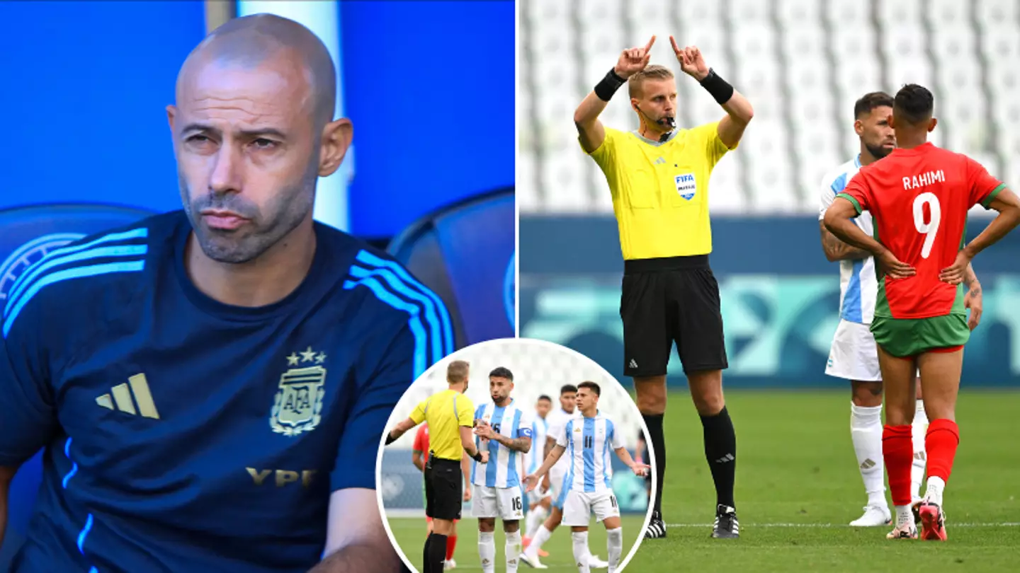 It’s the 𝐛𝐢𝐠𝐠𝐞𝐬𝐭 𝐜𝐢𝐫𝐜𝐮𝐬 I’ve ever seen in my life: Mascherano Reacts to Controversial Argentina vs Morocco Olympic Match Chaos