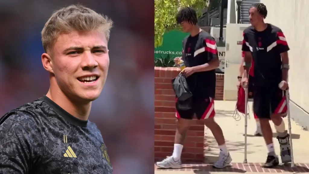 Man United Confirm Leny Yoro and Rasmus Højlund Out for Multiple Weeks with Injuries